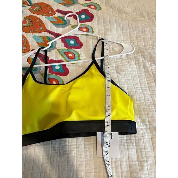 Zyia Active neon yellow and black light &tight bra - Picture 6 of 9